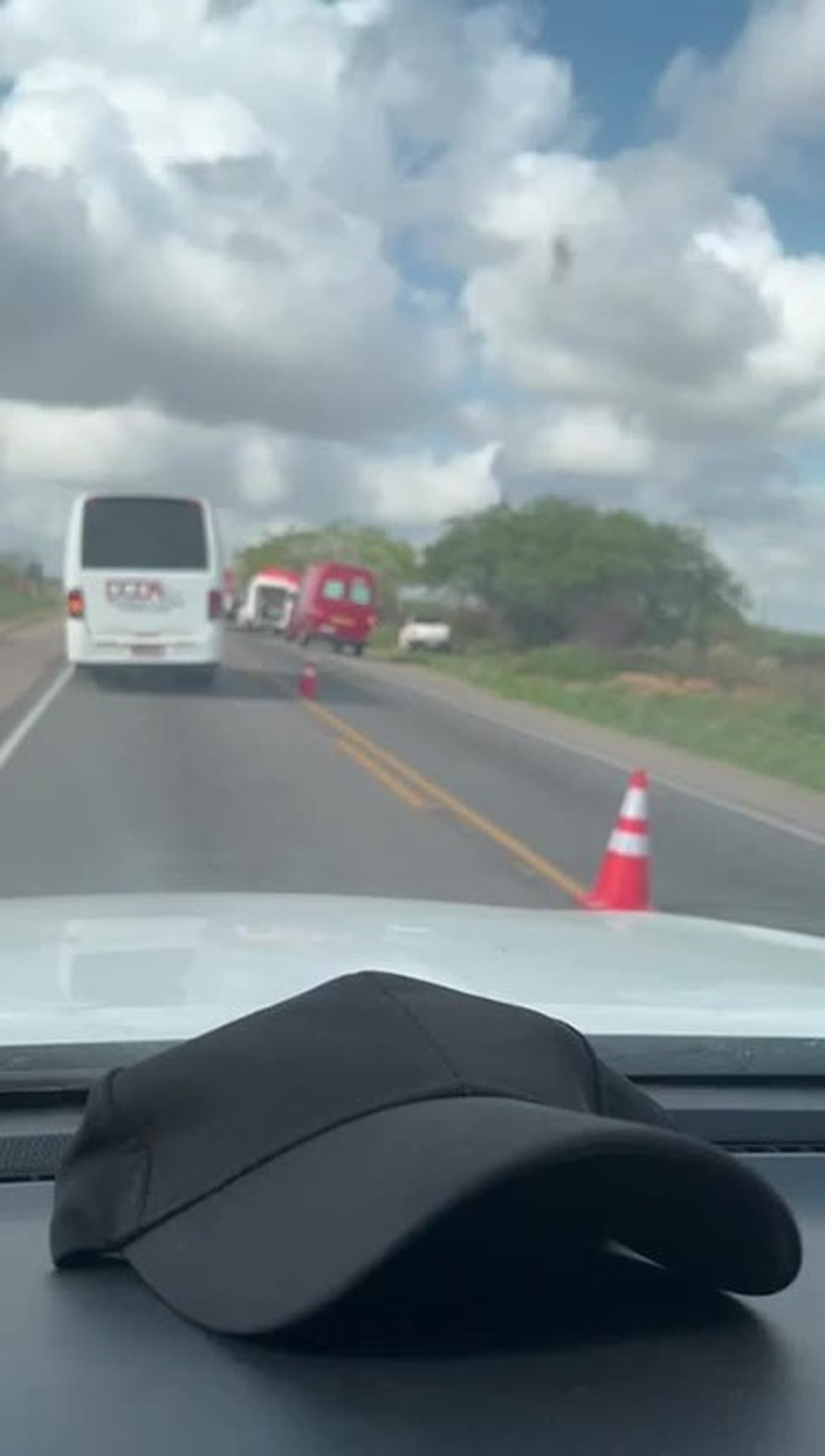 Colisão frontal na BR-226 deixa três mortos em Bom Jesus, no agreste potiguar