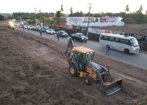 DER-RN suspende obras na estrada de Pipa para garantir segurança no fim de ano