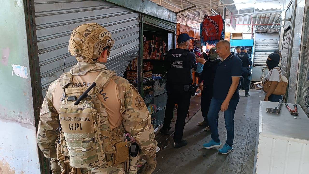 Forças de segurança deflagram operação contra contrabando de cigarros na Grande Natal