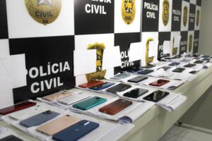 Operação Retorno: Polícia Civil do RN recupera 150 celulares em Parnamirim