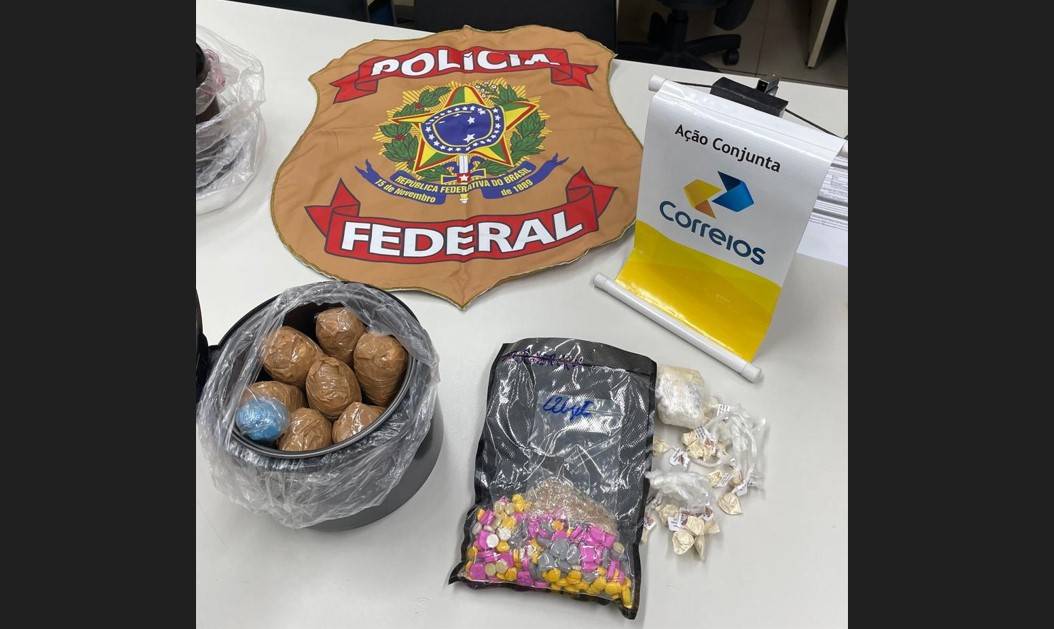 [VÍDEO] Polícia Federal apreende ecstasy, cocaína e maconha enviadas via Correios em Natal