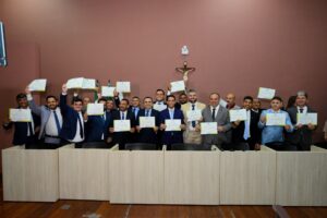 Prefeito e vereadores de Mossoró são diplomados para o mandato 2025-2028