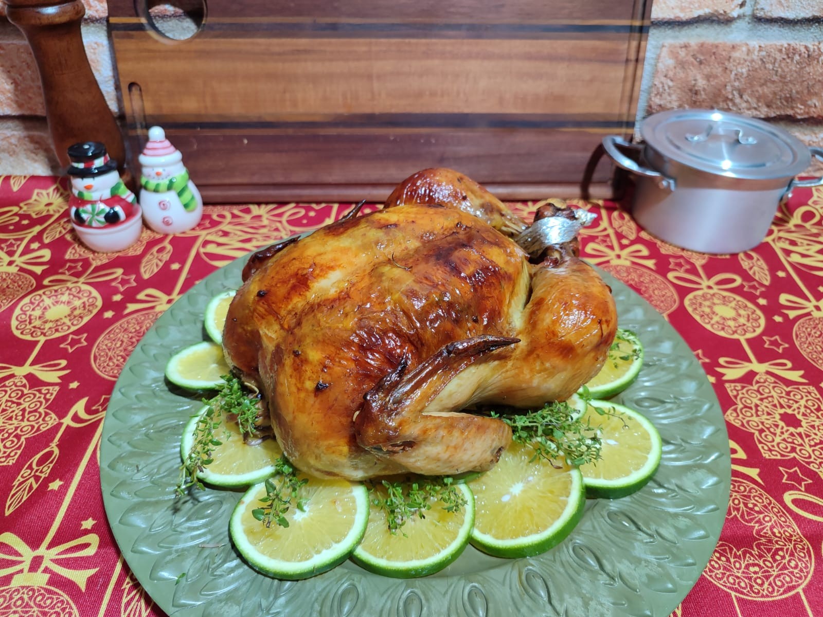 Aprenda receita de frango festivo para ceia natalina