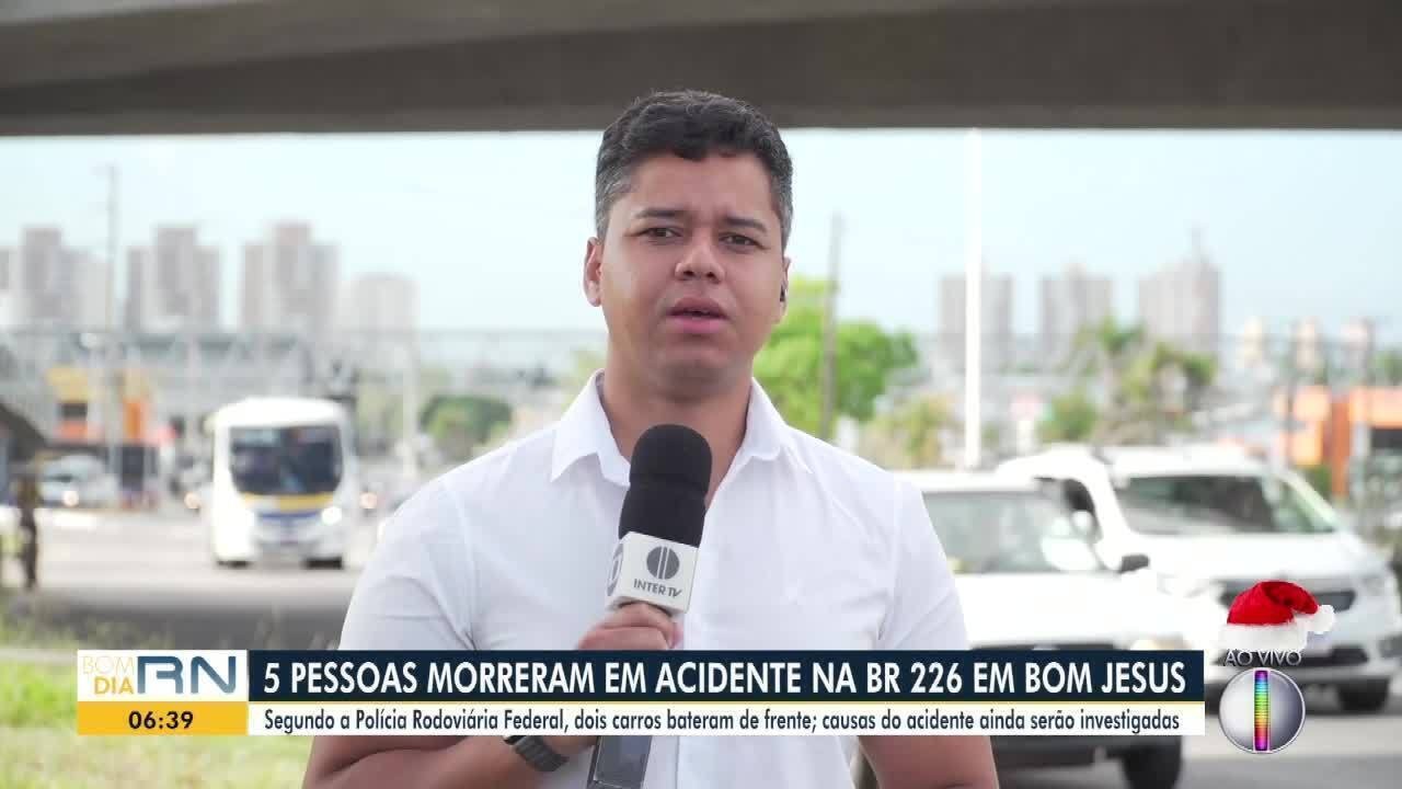 Acidentes em estradas do RN deixam mais de 10 mortos em 5 dias