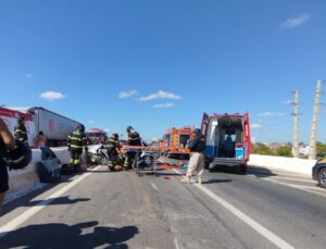 Acidente na BR-304 em Mossoró deixa feridos, dois em estado grave