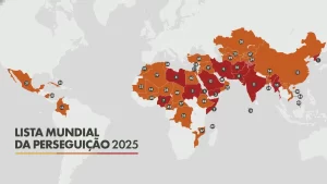 Lista Mundial da Perseguição 2025: Portas Abertas Revela Aumento da Hostilidade Contra Cristãos em 50 Países