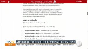 Natal amplia vacinação contra Covid-19 em 21 UBS e pontos extras