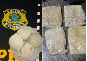 PRF prende homem com 2 kg de crack em ônibus interestadual na BR-427 durante Operação Carnaval