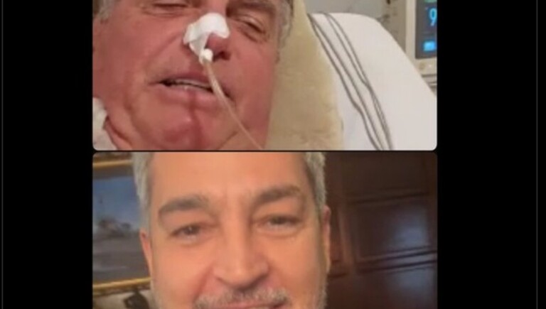 Bolsonaro hospitalizado recebe contato de ex-presidente do Paraguai em videochamada