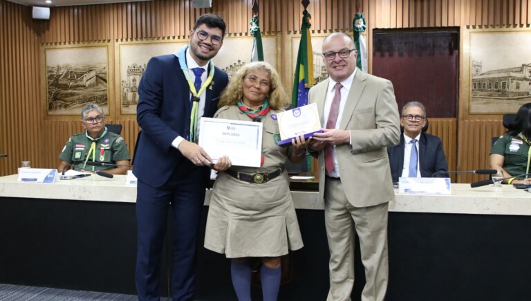 Câmara Municipal de Natal Celebra o Dia do Escoteiro com Sessão Solene
