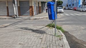 Furto de cabos de fibra óptica causa transtornos no centro de Natal