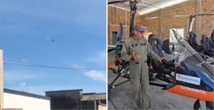 Manobra Aérea com Girocóptero Assusta Moradores de Areia Branca, RN