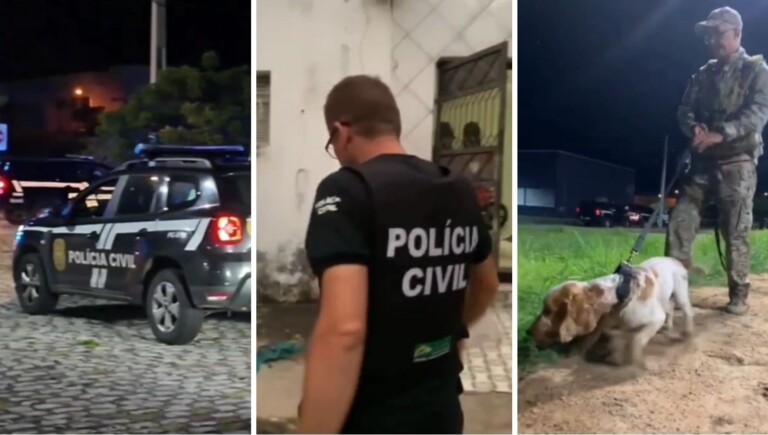 Operação Catarse: Polícia do RN e CE cumpre mandados contra facção criminosa em Apodi e Janduís