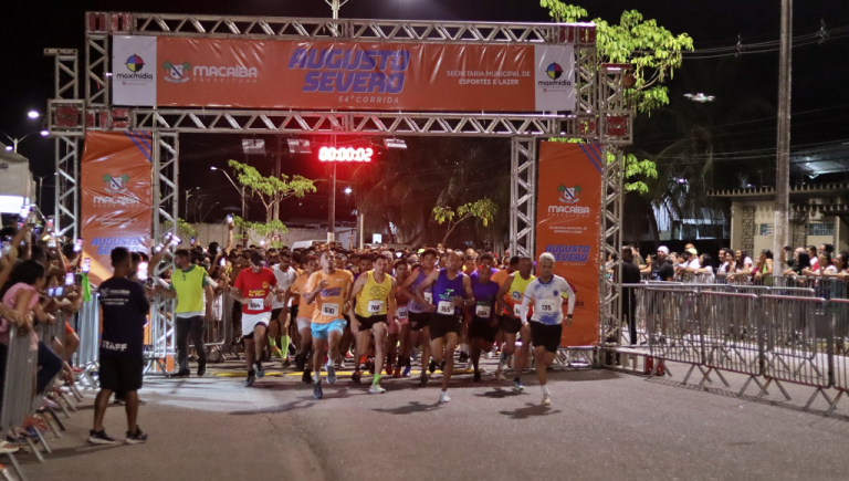 Corrida Augusto Severo: 55ª edição noturna promete agitar Macaíba em julho