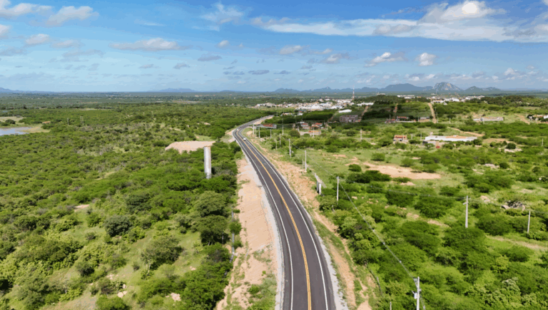 RN-288: Governo do RN entrega trecho reconstruído da Estrada de Jardim de Piranhas