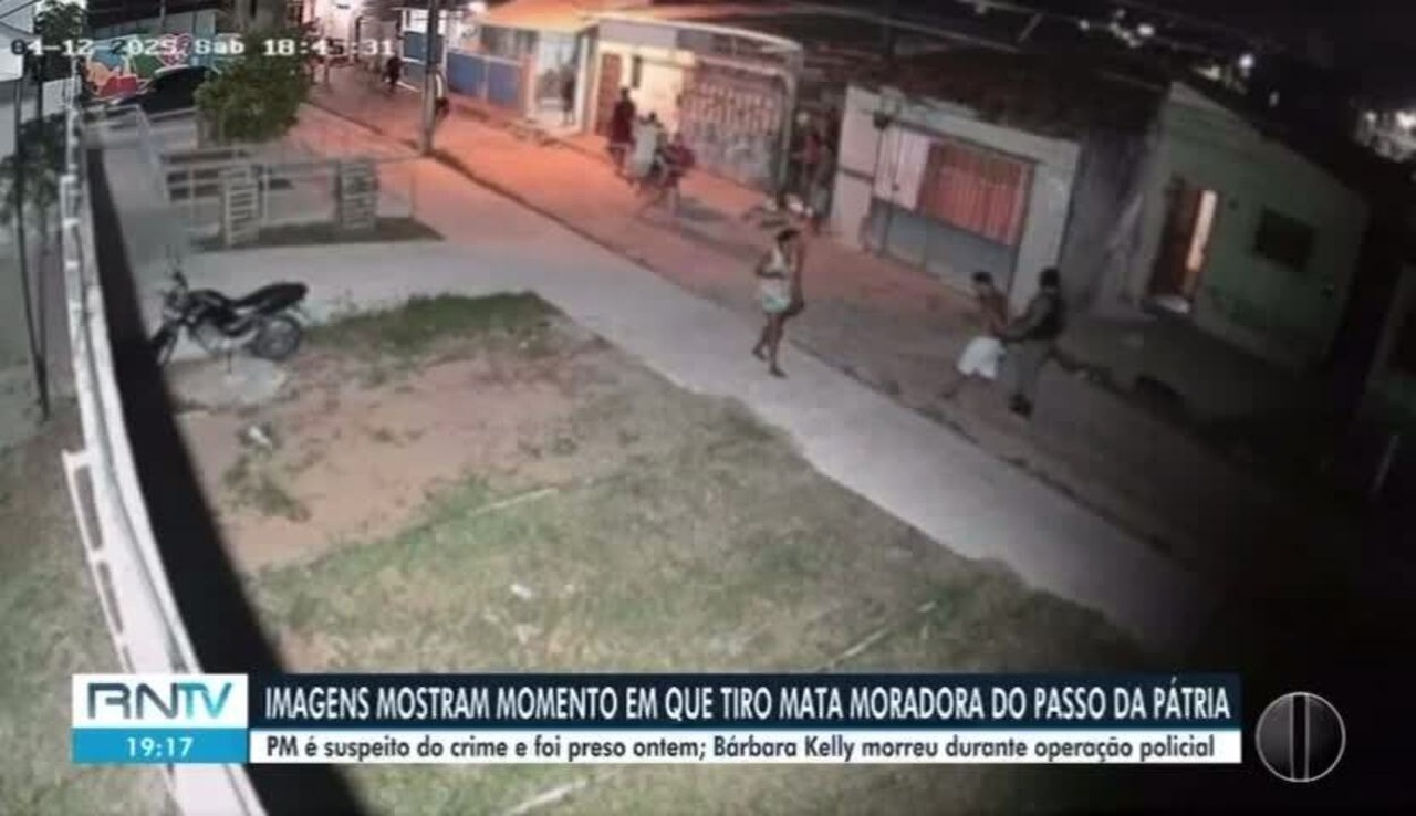 Vídeo mostra momento em que administradora morta em comunidade em Natal é atingida por tiro